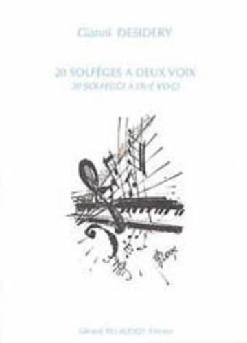 20 solfèges à deux voix Visuel